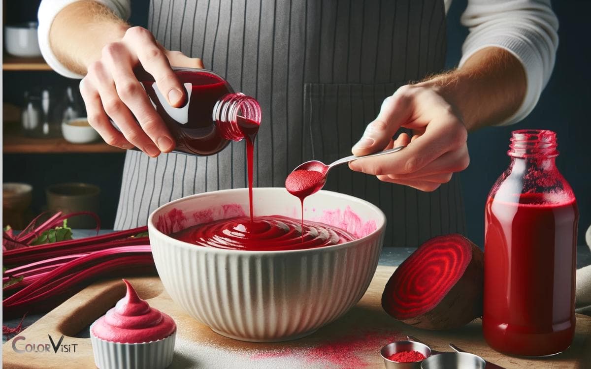 Using Beet Juice as Food Coloring