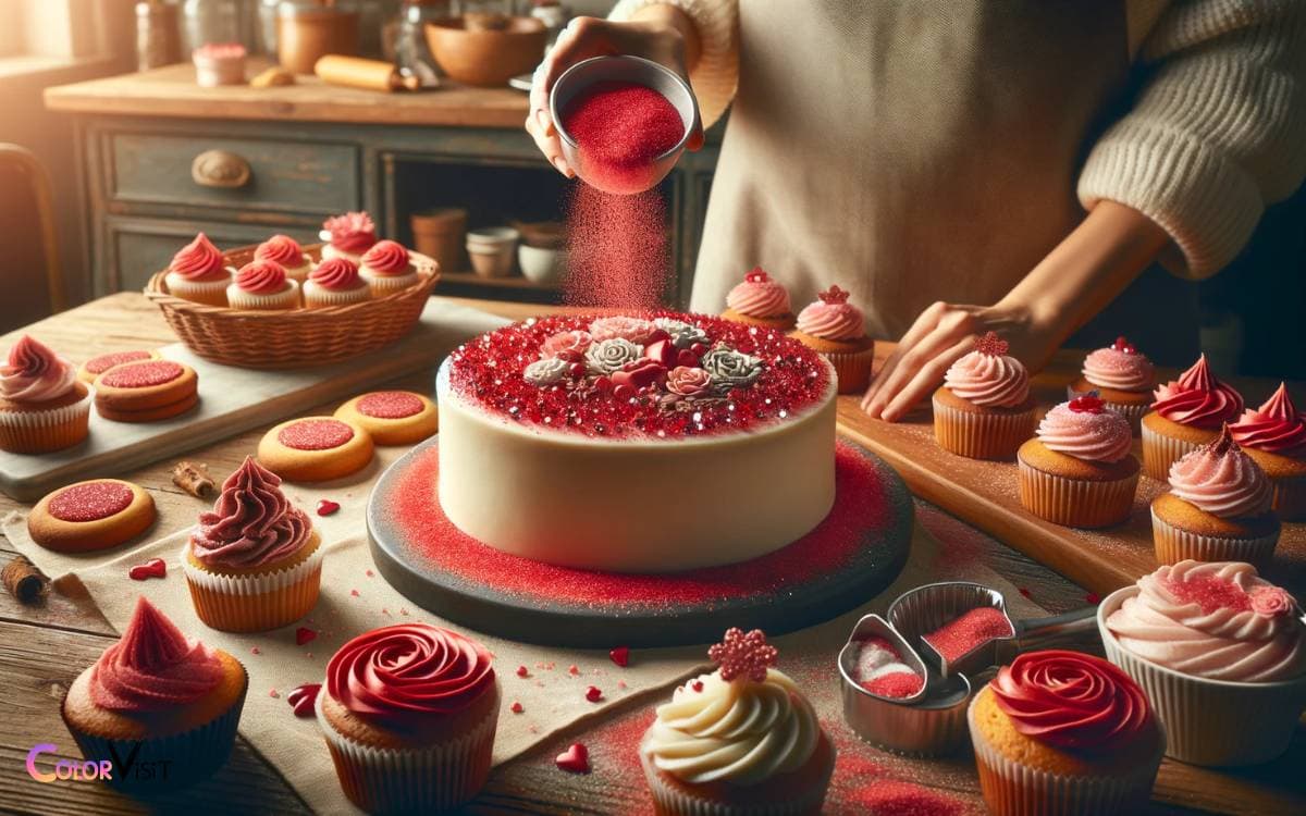 Using Red Colored Sugar in Your Recipes