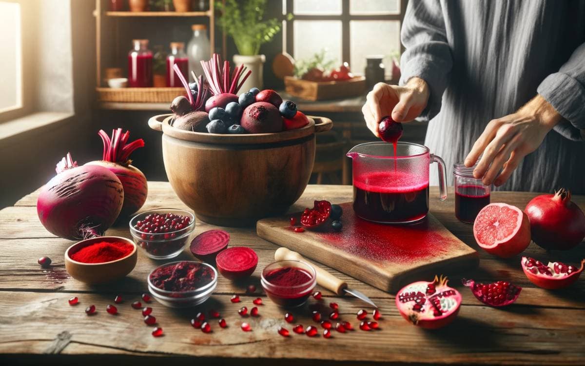 Utilizing Natural Ingredients to Enhance Red Color
