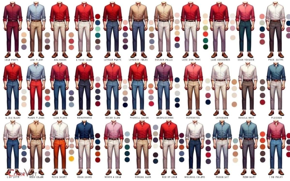 What Color Pants Go With Red Shirt