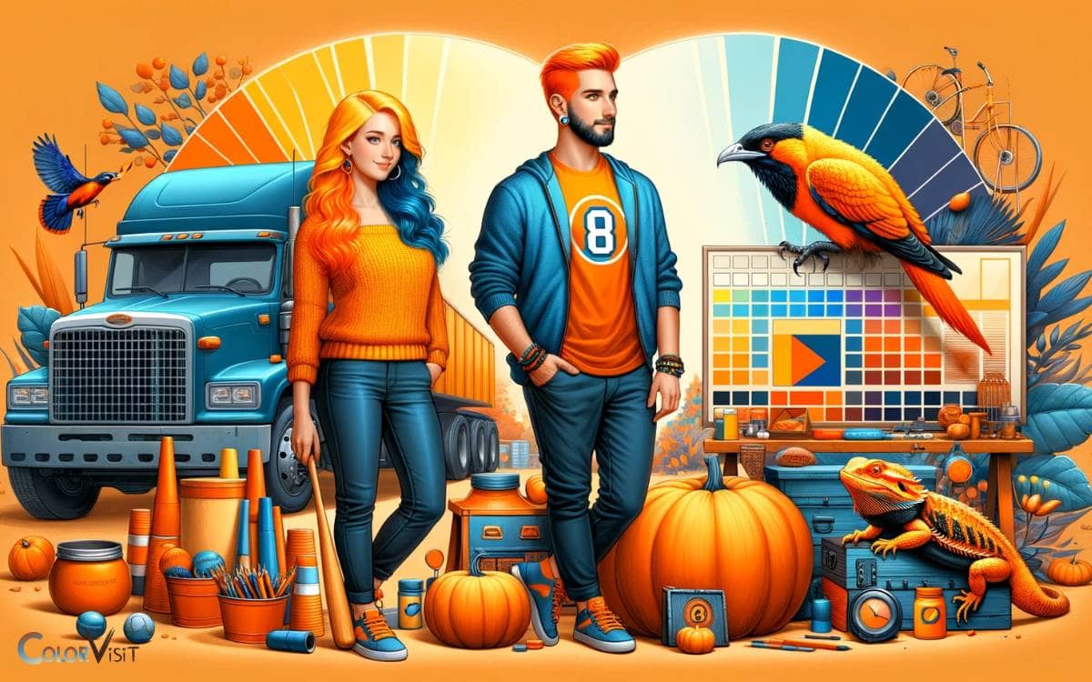 a hair color on orange hair