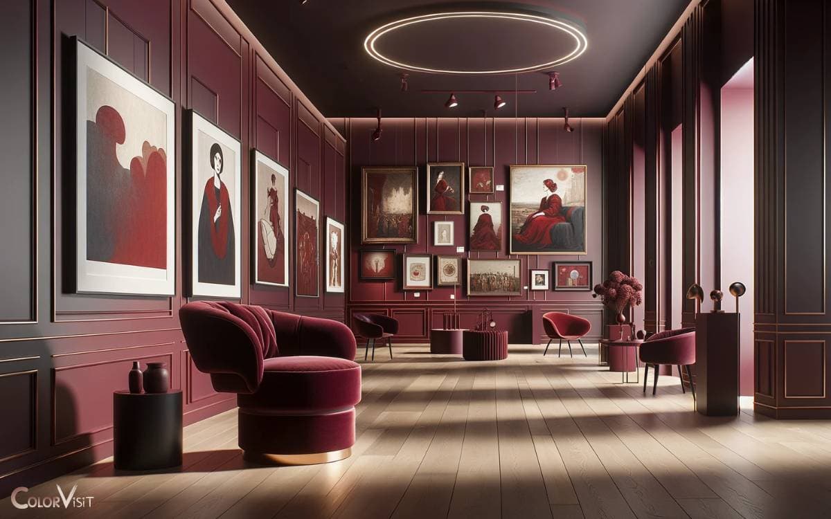Burgundy in Art and Design