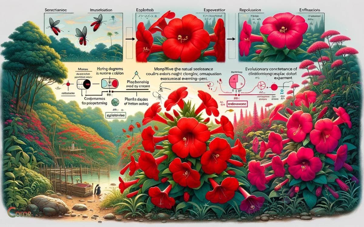 Evolutionary Significance of Incomplete Red Color