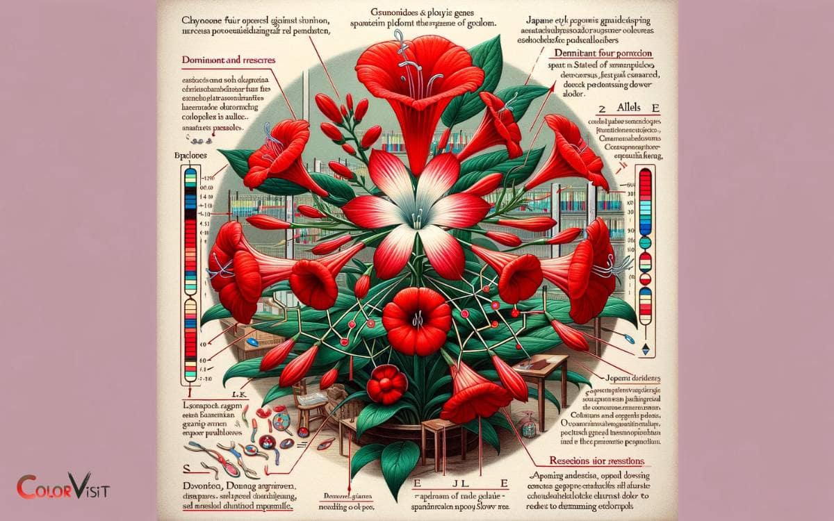 Genetic Factors Influencing Red Pigment Development