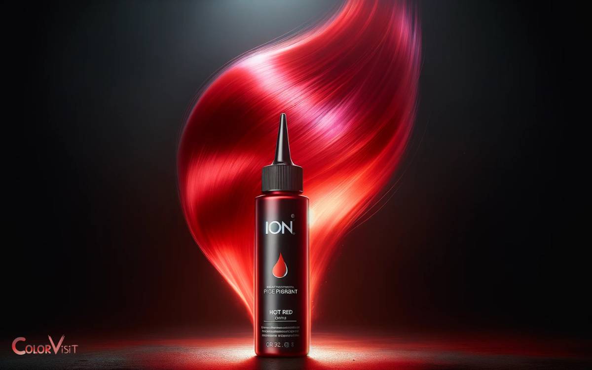 The Vibrant Hue of Ions Hot Red Pigment