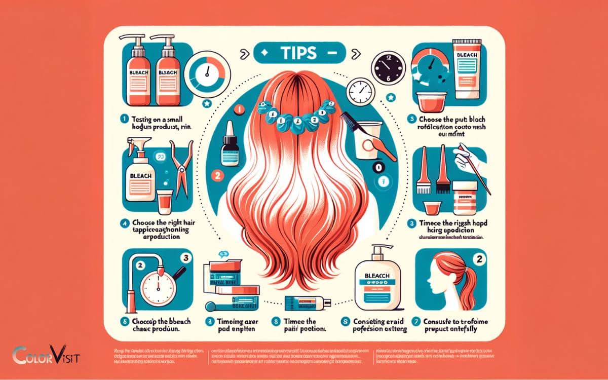 Tips for Achieving Desired Results When Bleaching Red Hair