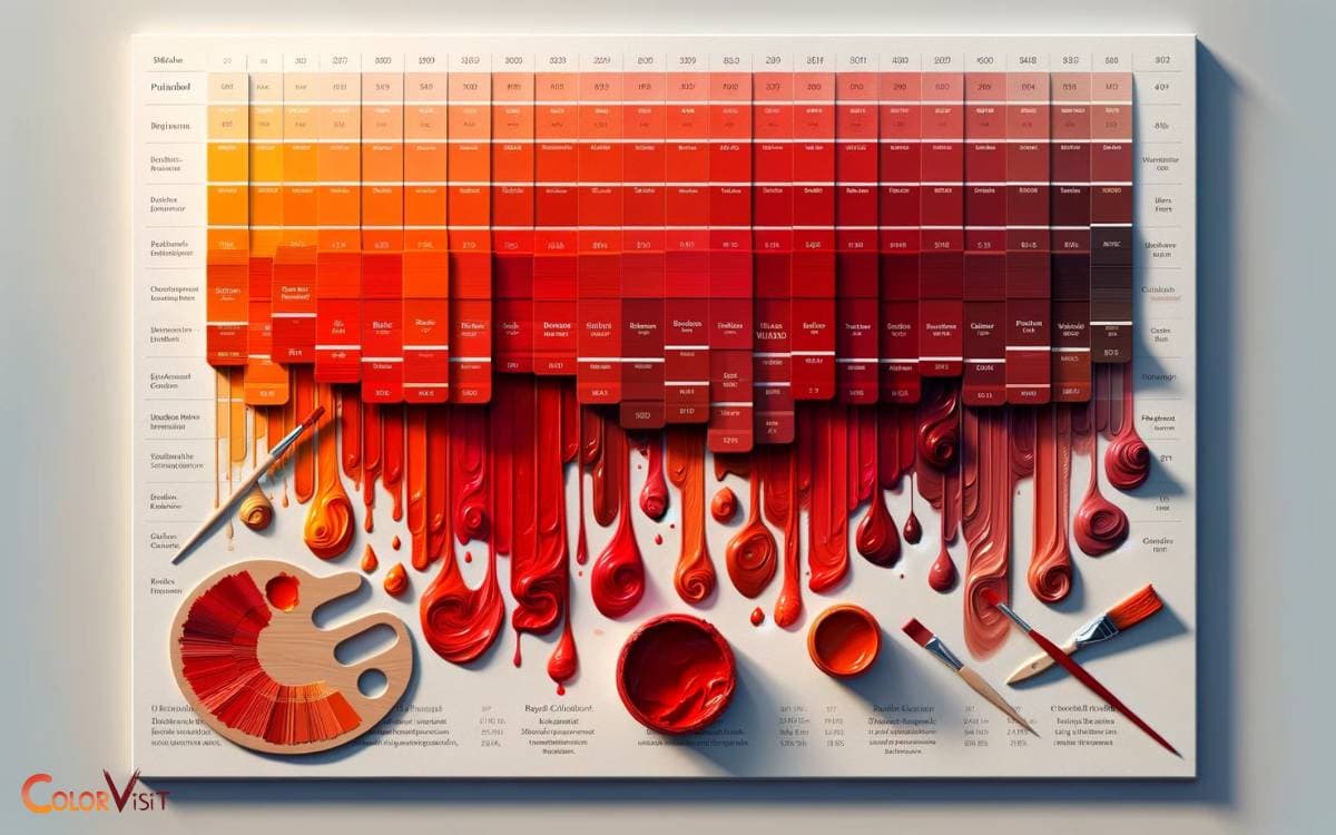 Decoding Red Orange Shades