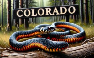 black and orange snake colorado