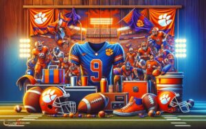 clemson colors orange and blue