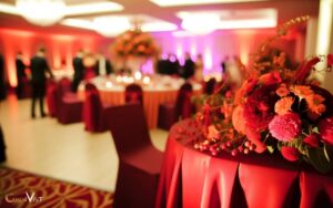 Cranberry and Orange Wedding Colors