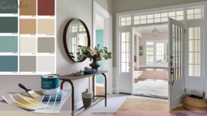 15 Welcoming Foyer Paint Color Ideas for Memorable First Impressions