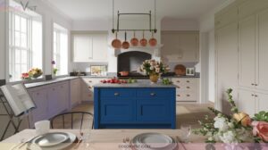 15 Bold Kitchen Island Color Ideas to Create a Focal Point