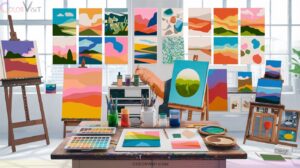 20 Simple Poster Color Painting Ideas Easy Enough for Beginners