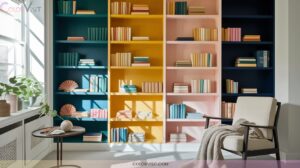 14 Creative Bookshelf Color Ideas Paint Options for Literary Displays