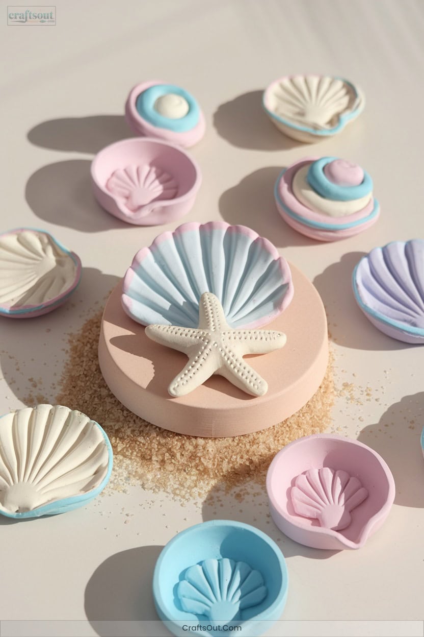 15 Seashell Inspired Crafts