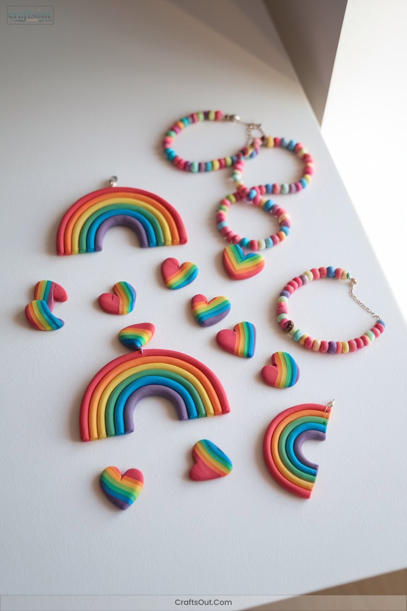 19 Clay Jewelry And Pendants