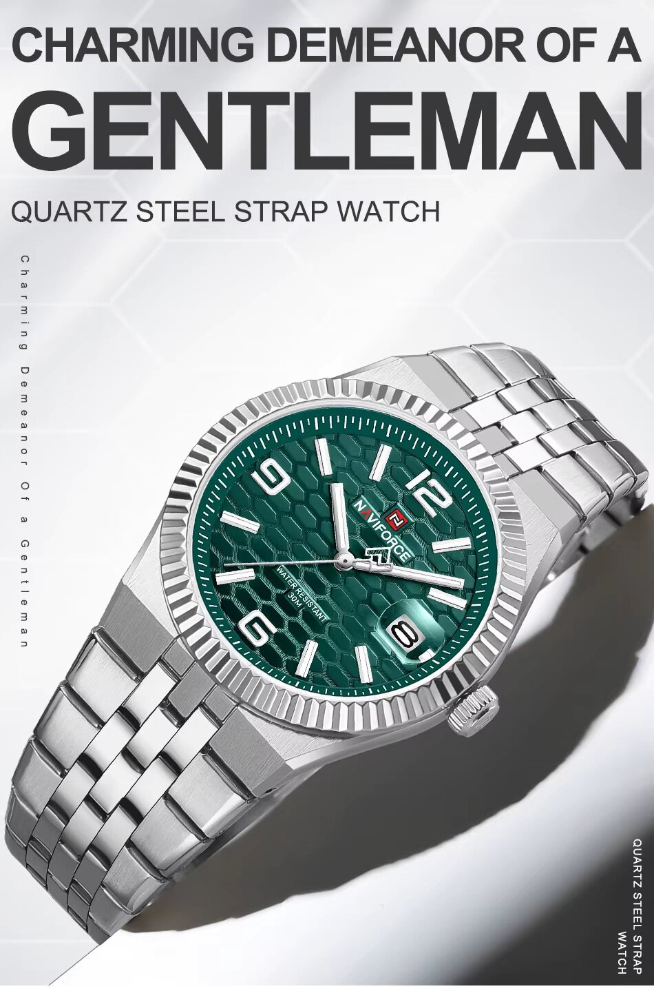 Reloj NAVIFORCE Formal Business (High-End Inspiration)