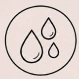 Water droplets representing deep hydration