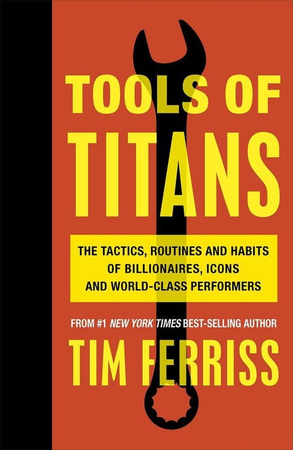 Tools of Titans book cover by Tim Ferries