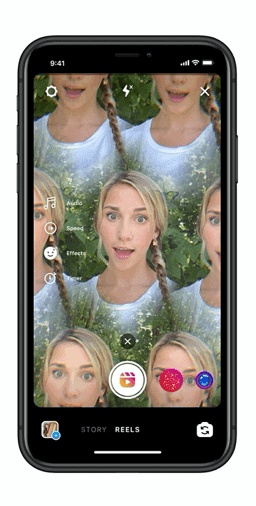 AR for instagram reels