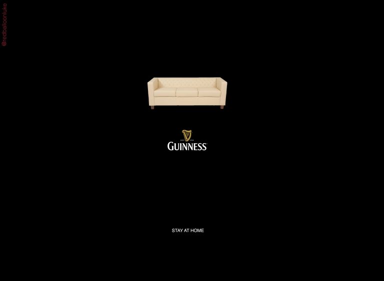 Guinness stay at home ad
