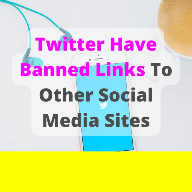 Twitter Ban Links To Other Social Media Sites