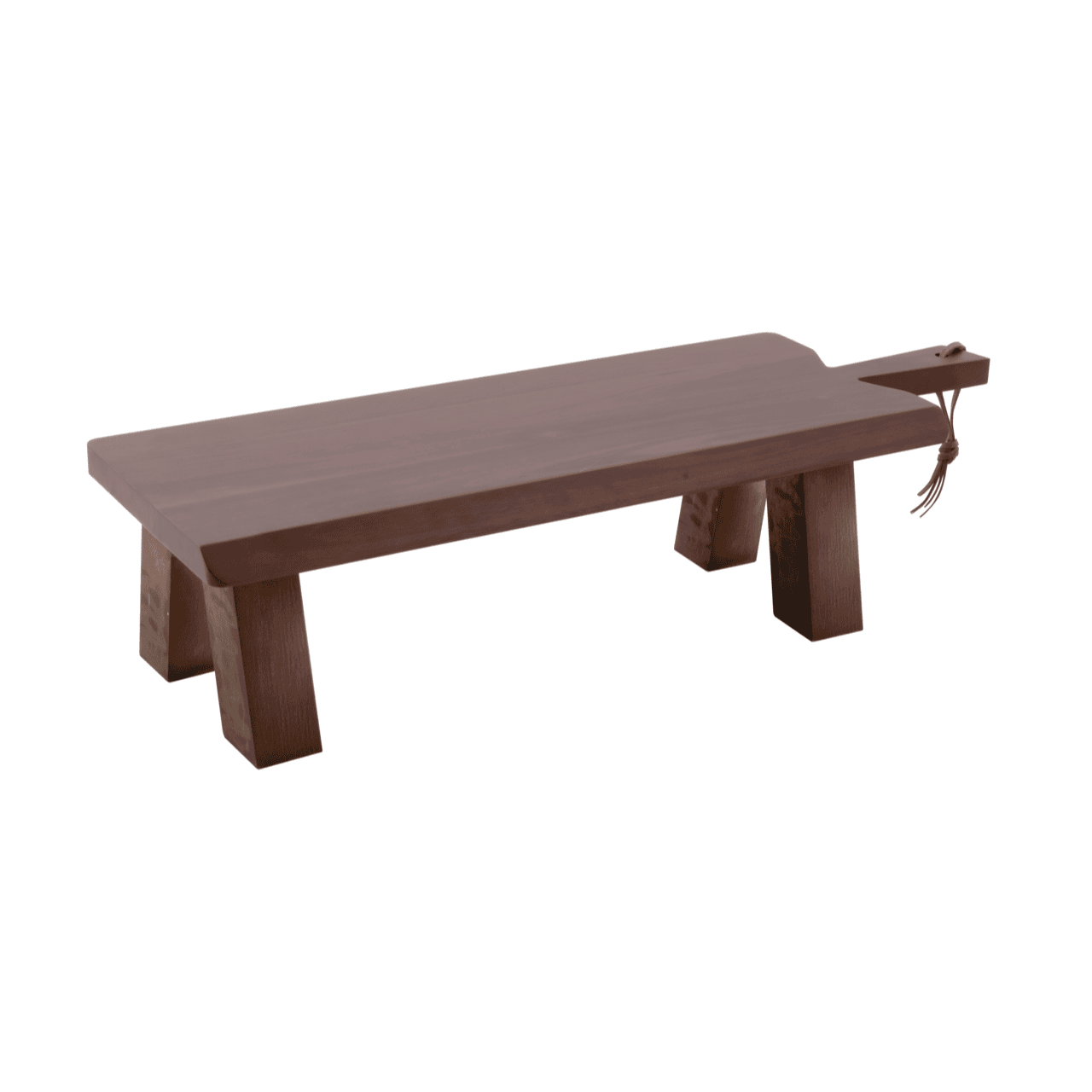 Alzata buffet tagliere radici cm.60x20x14h