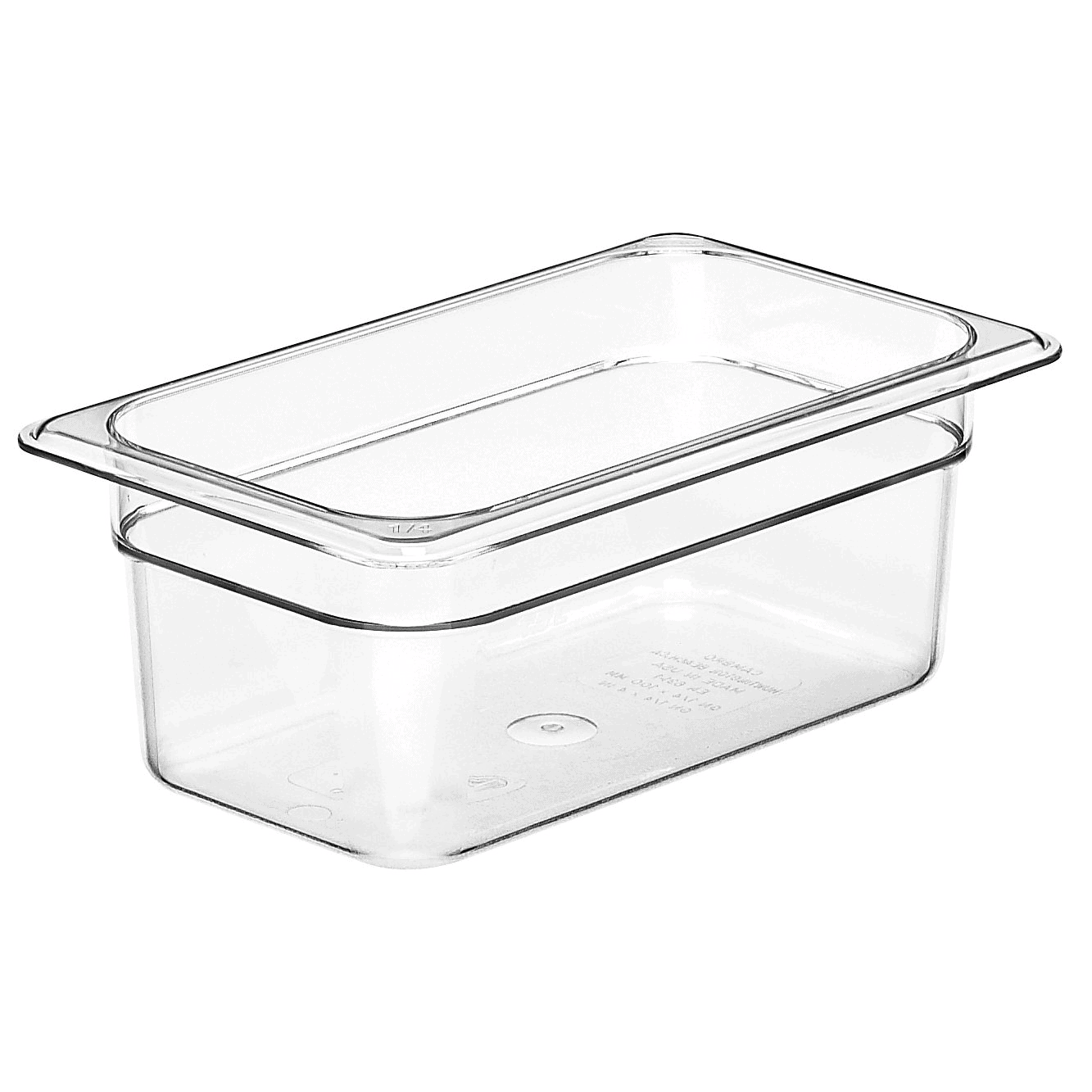 Bacinella policarbonato camwear gn 1/4 h.10