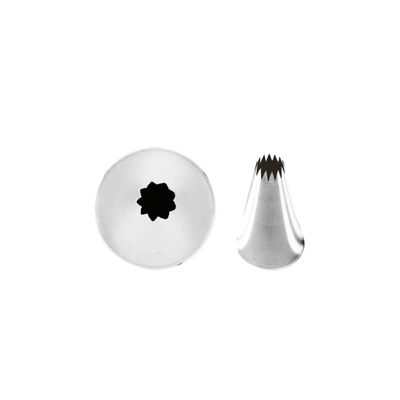 Bocchetta inox stella mm.7