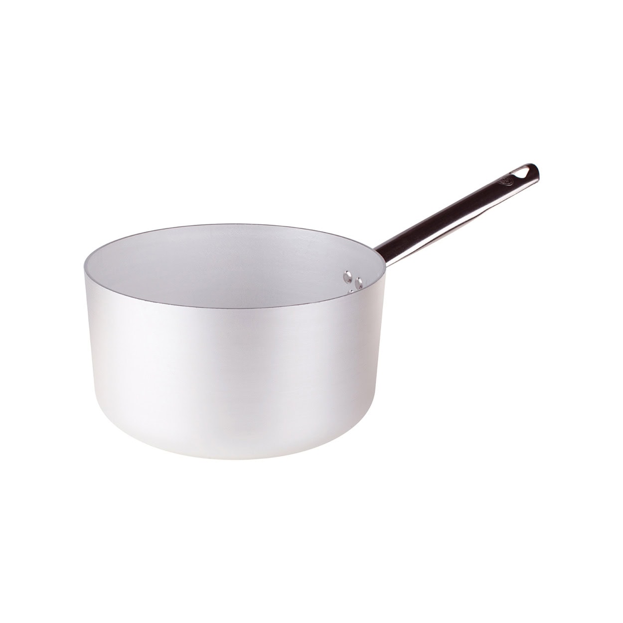 Casseruola alta alluminio un manico cm.20
