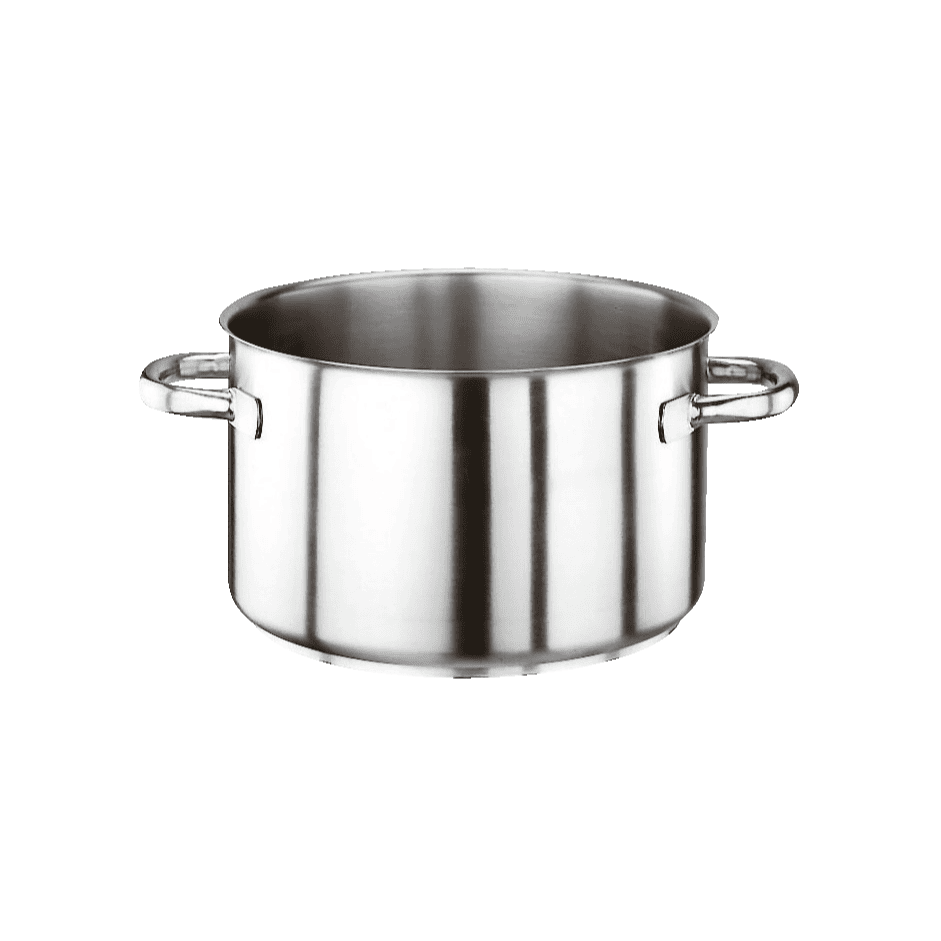 Casseruola alta due maniglie series 1000 inox cm.36