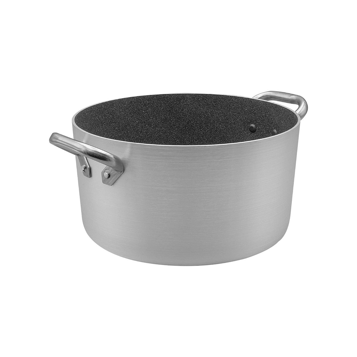 Casseruola alta due maniglie shark skin induzione cm.24