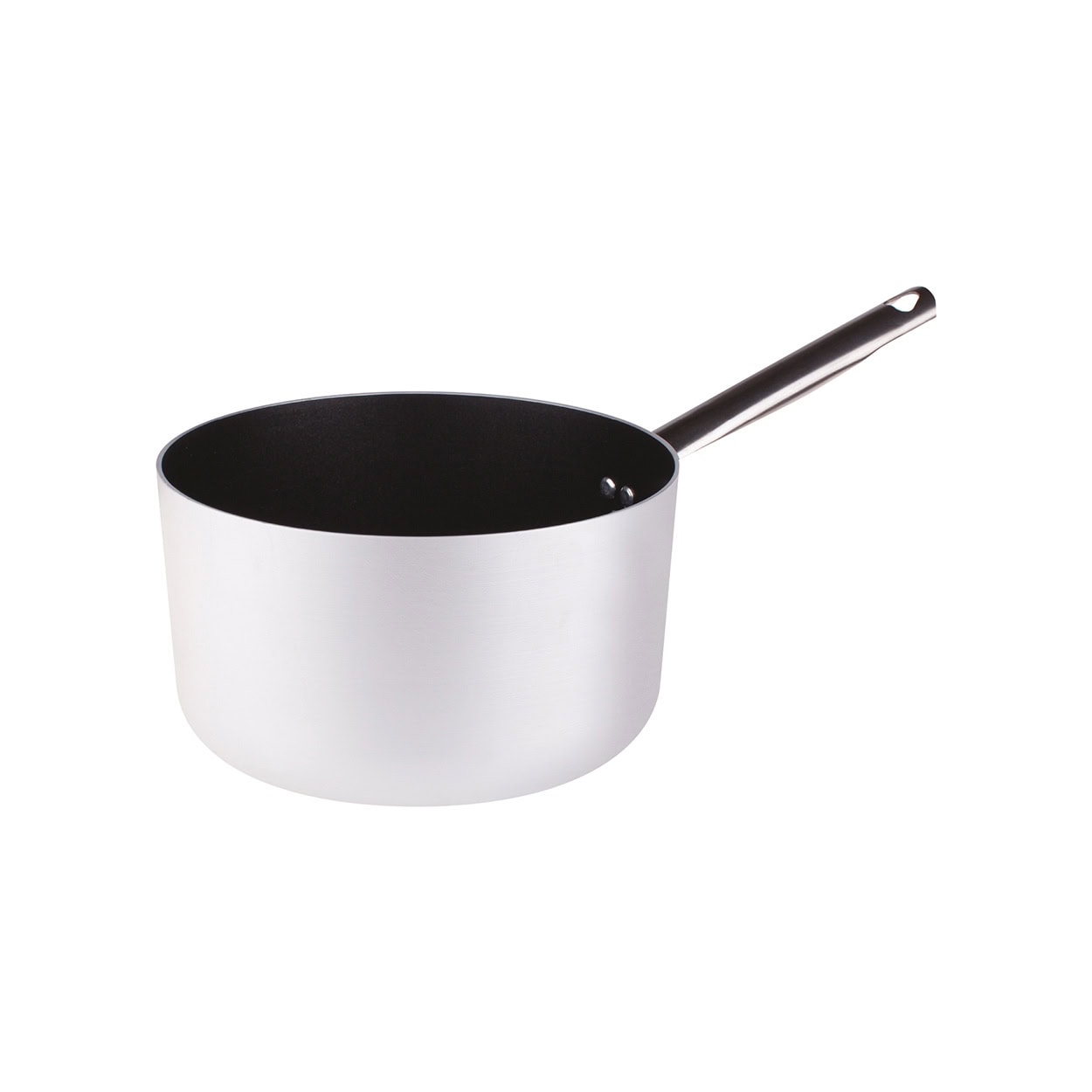 Casseruola alta un manico platinum cm.28