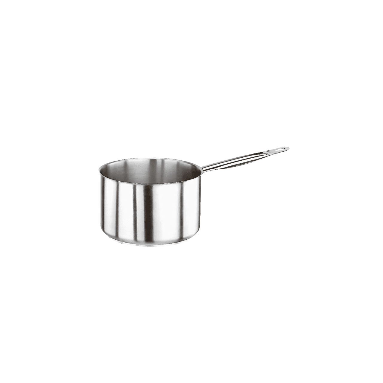 Casseruola alta un manico series 1000 inox cm.12