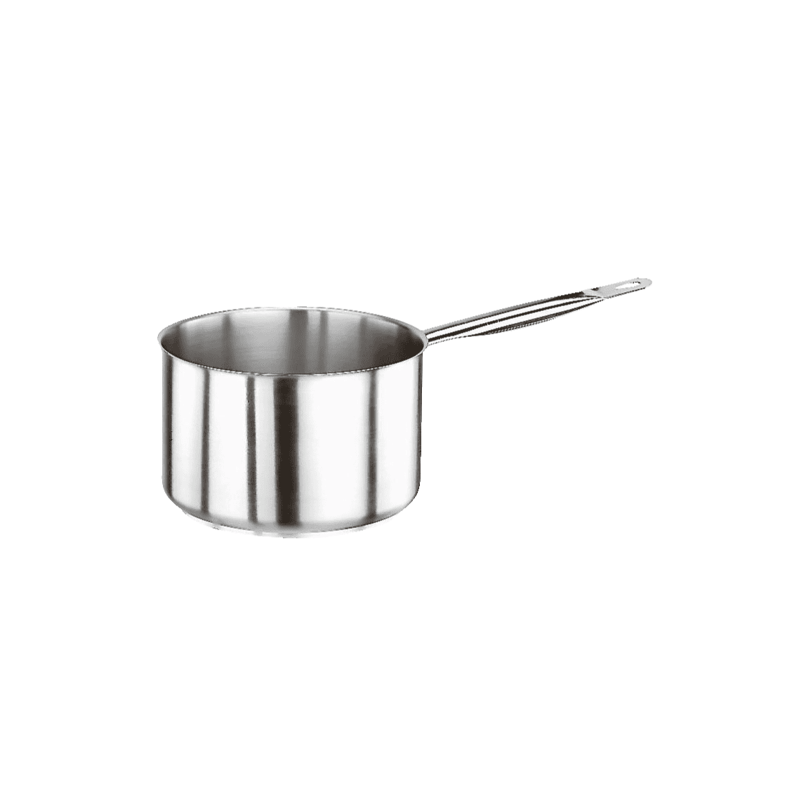 Casseruola alta un manico series 1000 inox cm.18