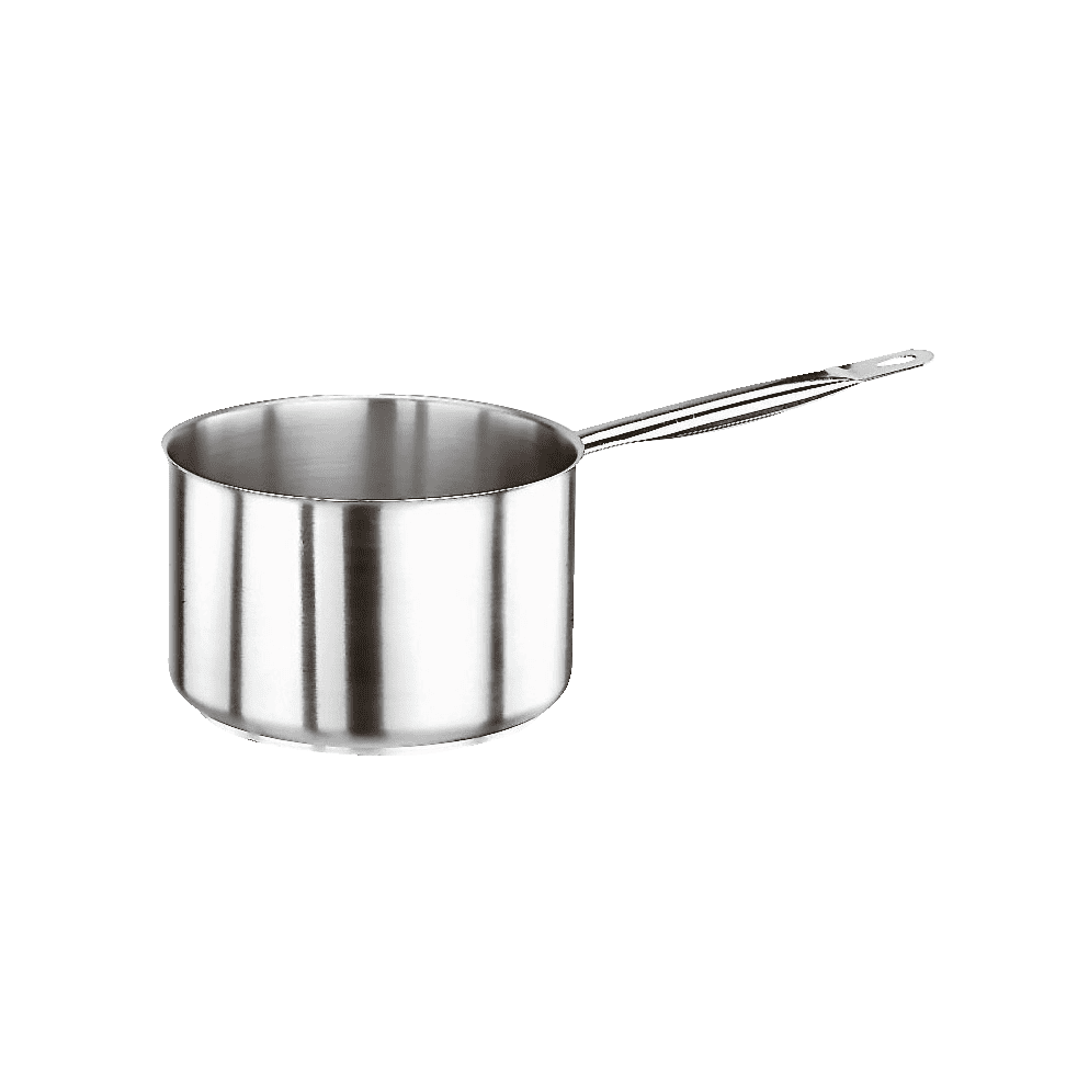 Casseruola alta un manico series 1000 inox cm.22