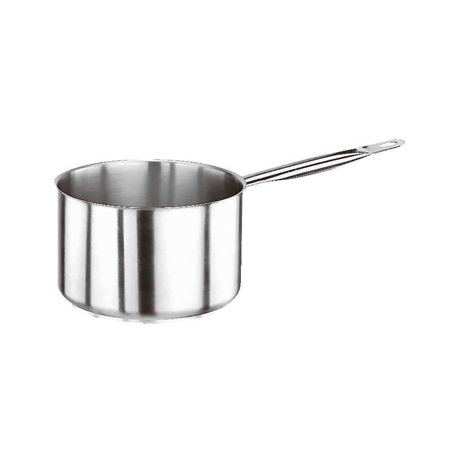 Casseruola alta un manico series 1000 inox cm.24