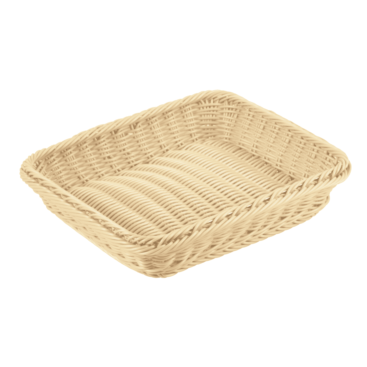 Cesta polyrattan colore naturale h.6,5 gn 1/2