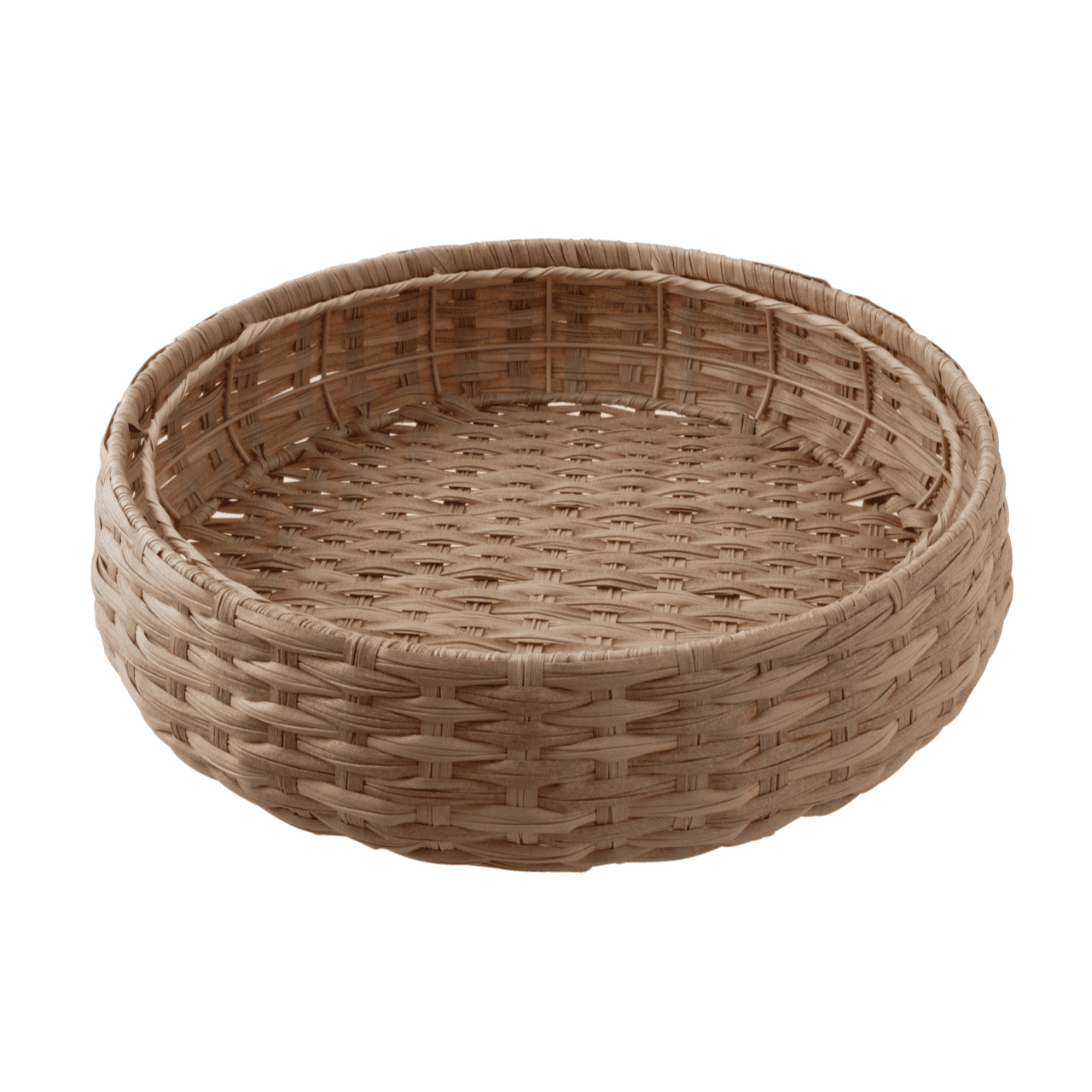 Ciotola polyrattan radici cm.51x12h
