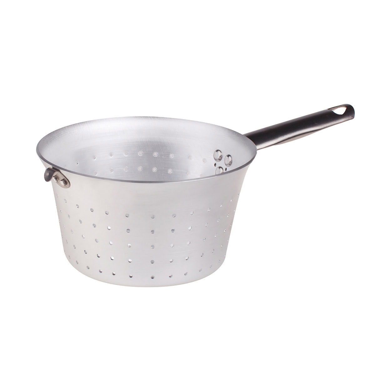 Colapasta conico alluminio un manico cm.24