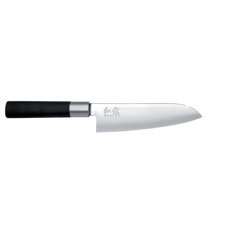 Coltello santoku wasabi black cm.16,5