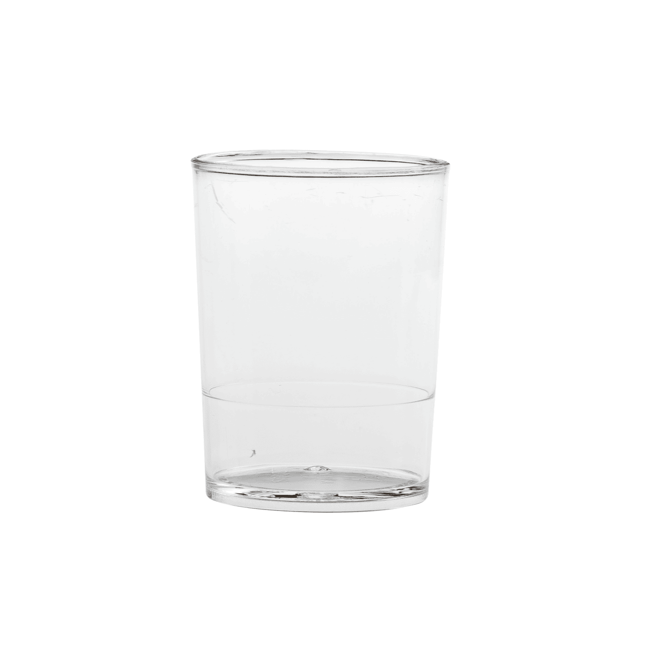 Confezione 100 bicchieri cilindrici riutilizzabili cm.4,2×6,5