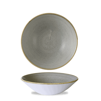 Coppa conica stonecast peppercorn grey cm.22,2