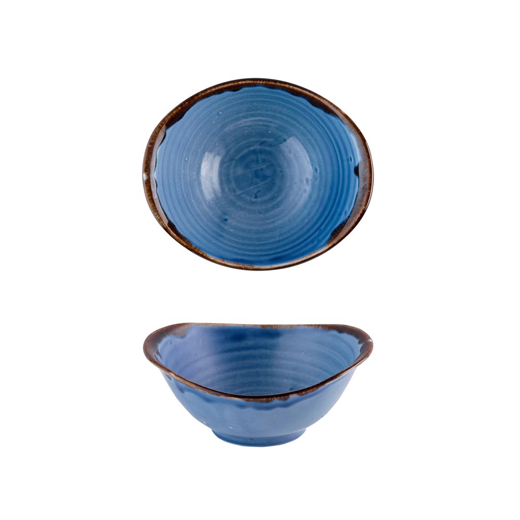 Coppa ovale harvest indigo cm.17,4×14,7