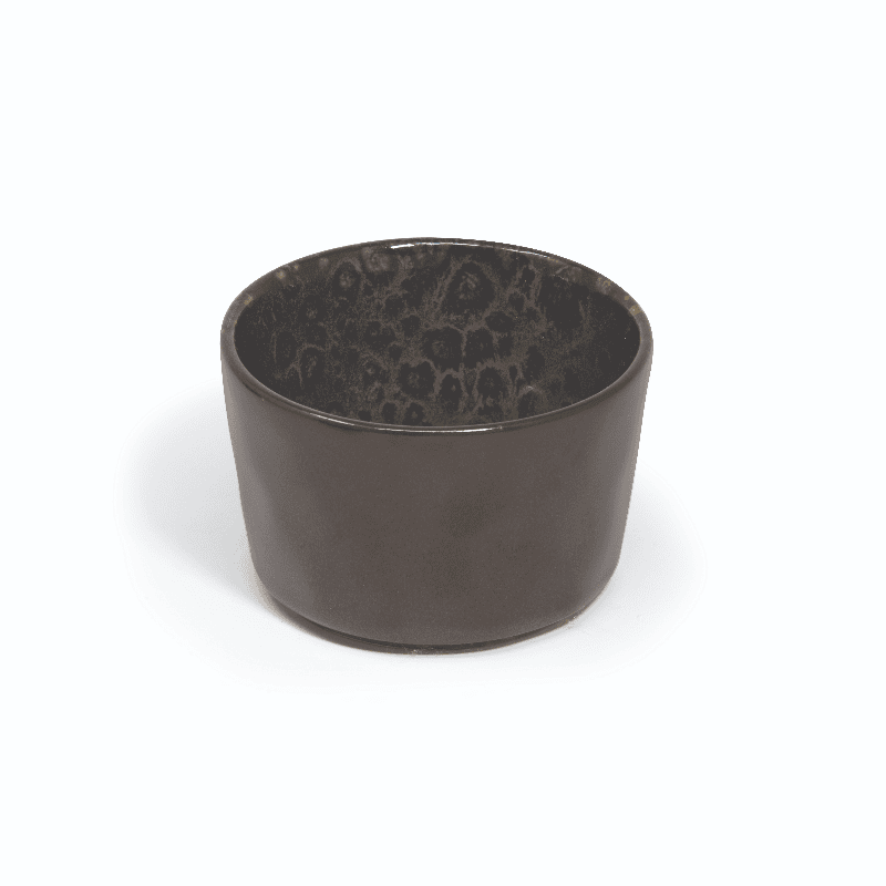 Coppetta aperitivo phobos nero cm.9,5x6h