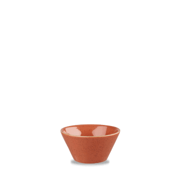 Coppetta conica stonecast spiced orange cm.8