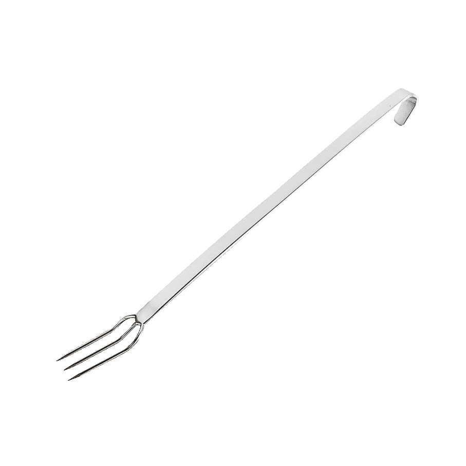 Forchettone 3 rebbi inox cm.50