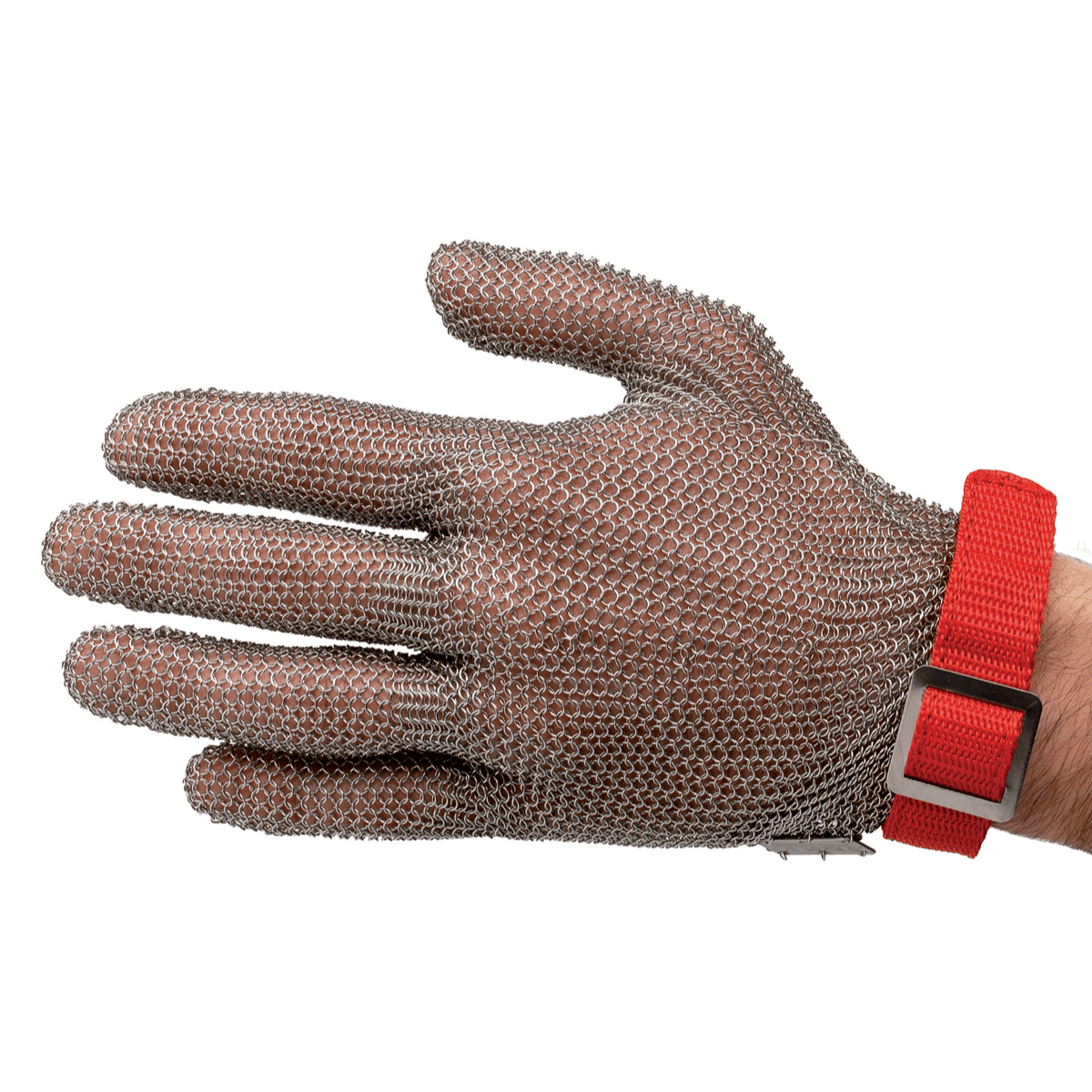Guanto in maglia inox taglia m