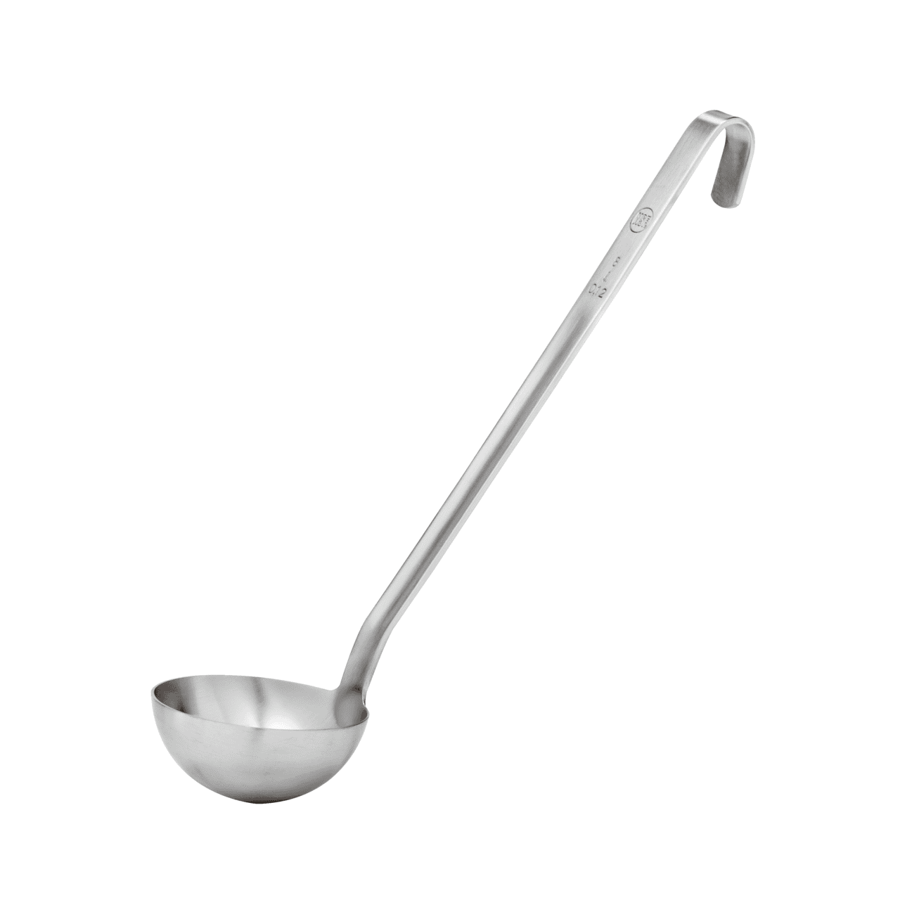 Mestolo inox unipezzo cm.12