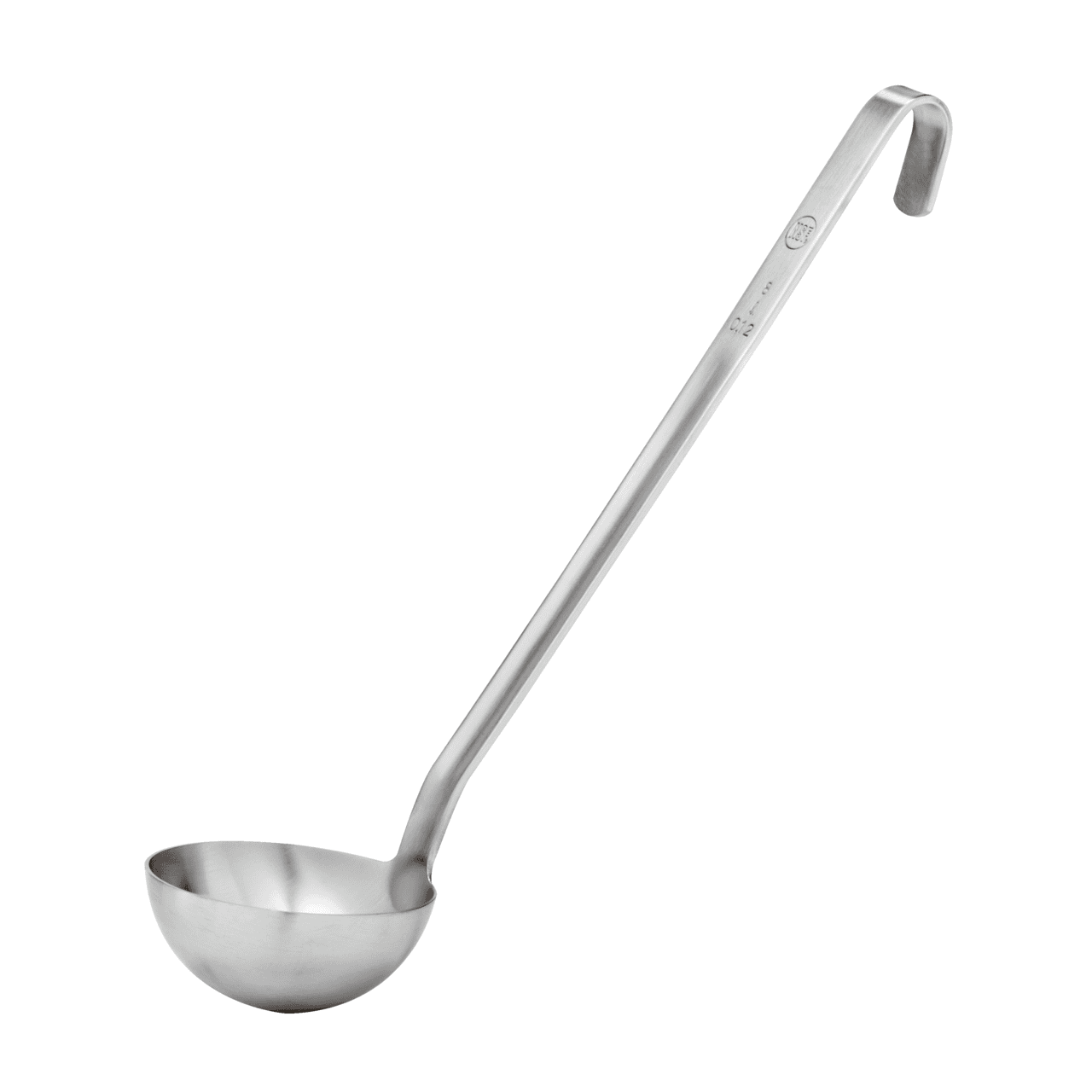 Mestolo inox unipezzo cm.14